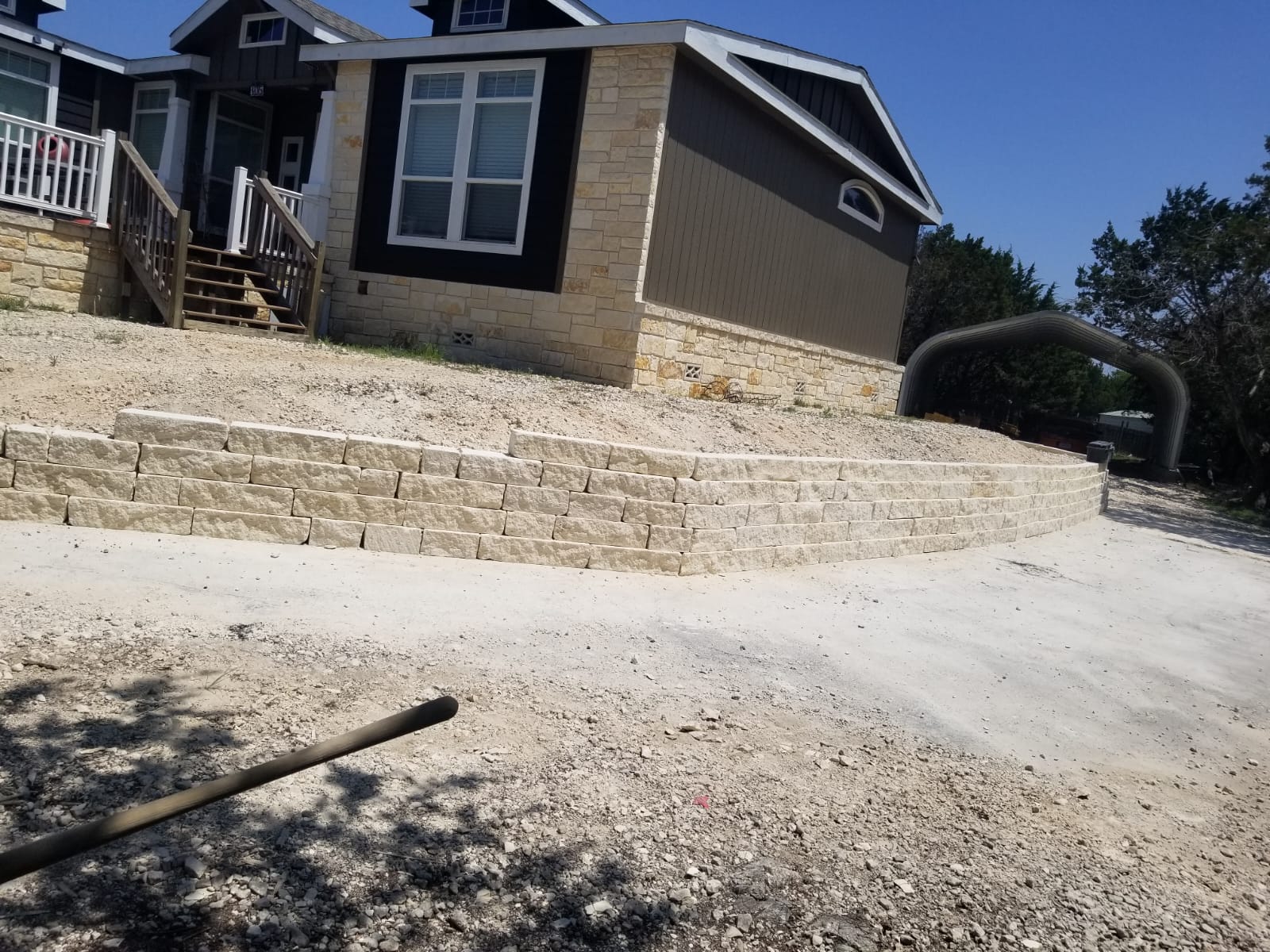 Davidson Retaining Walls project 5