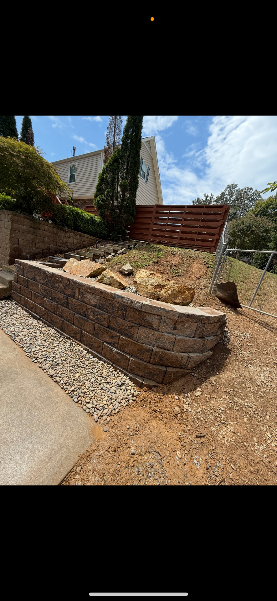Davidson Retaining Walls project 3