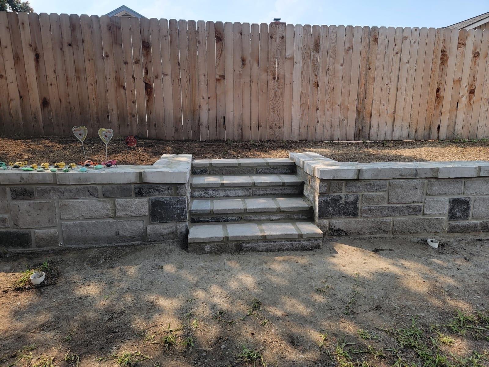 Retaining wall project 15