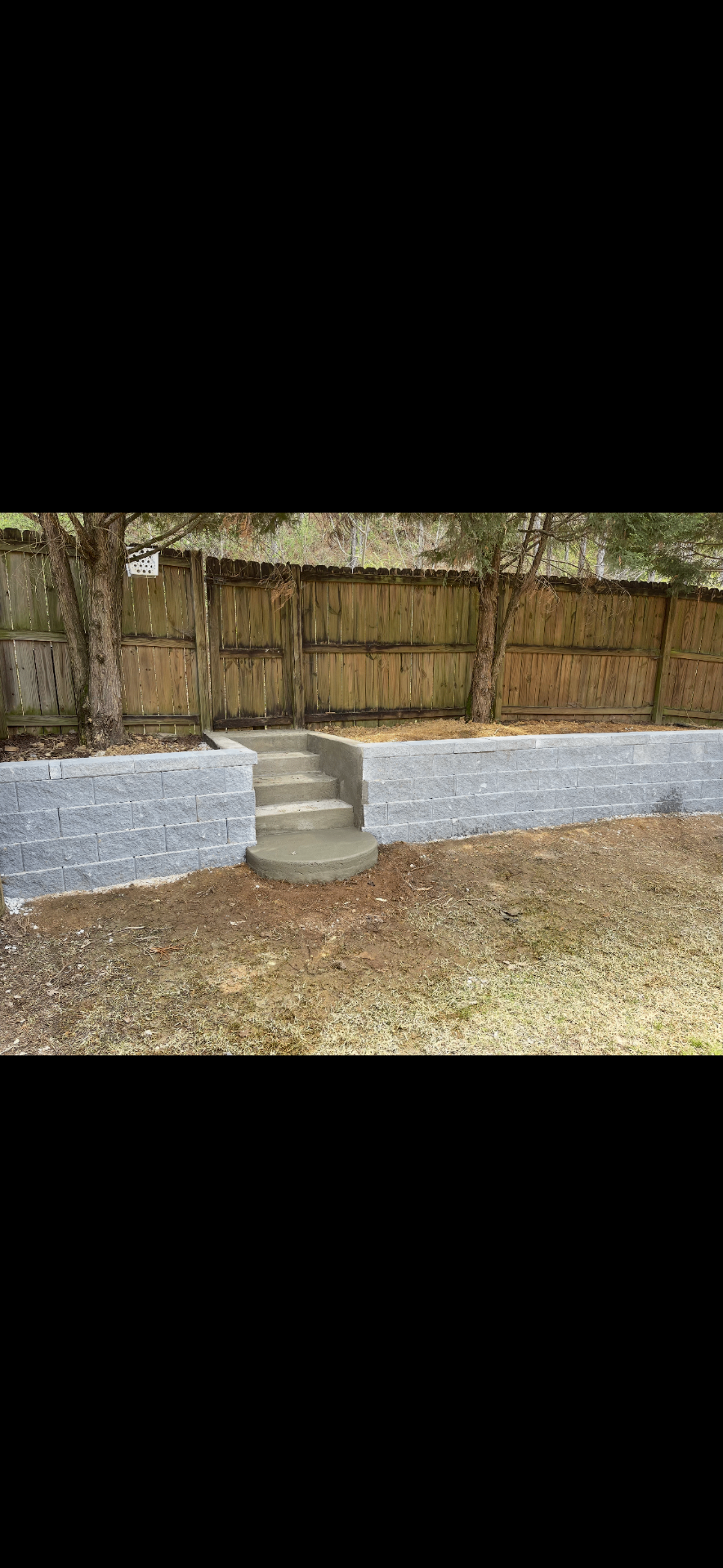 Davidson Retaining Walls project 1