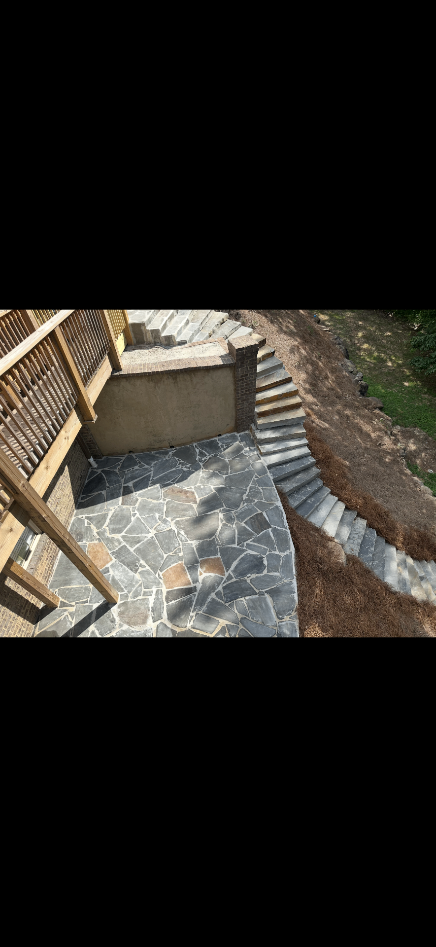 Retaining wall project 9
